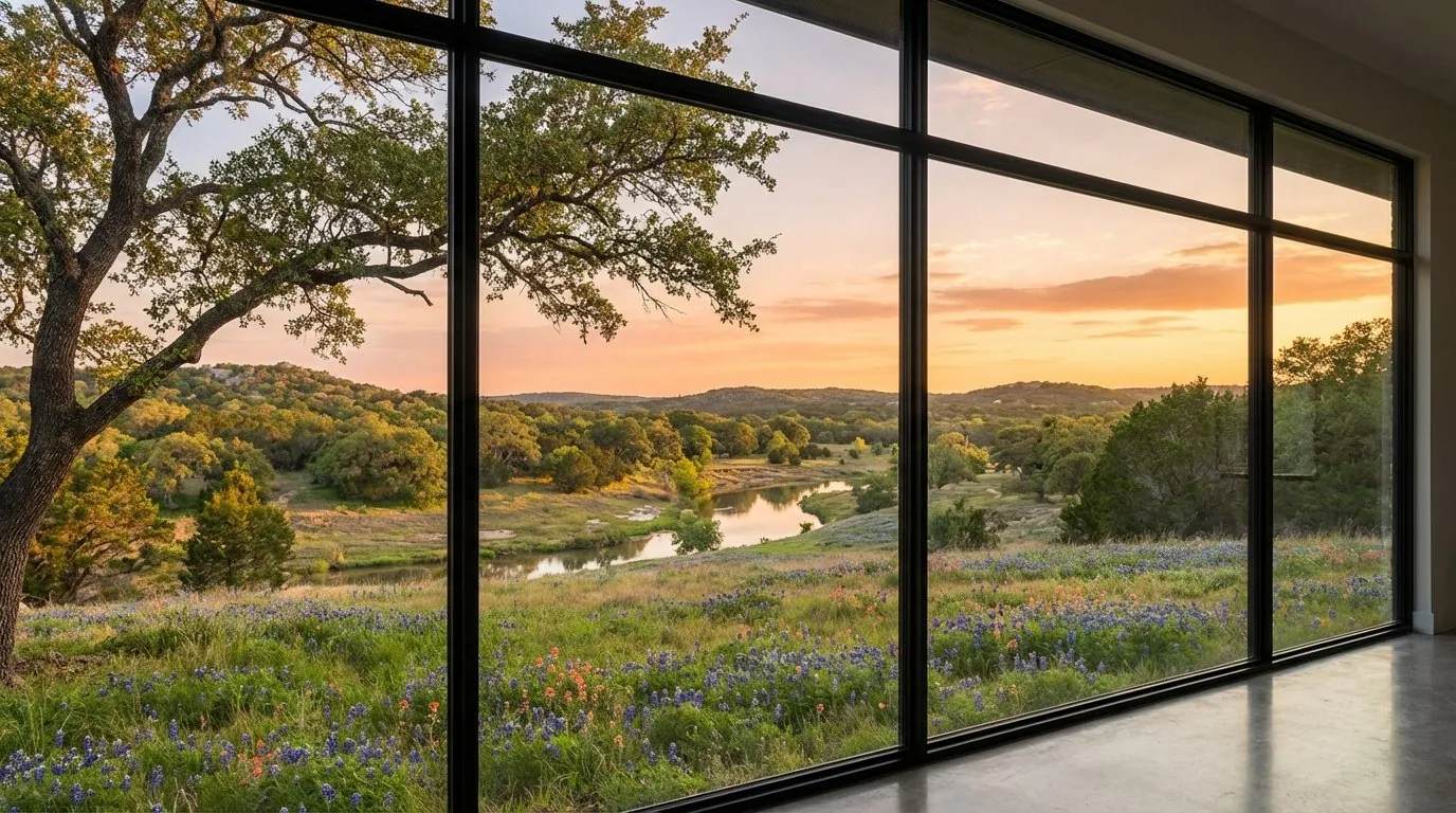 Aluminum window wall