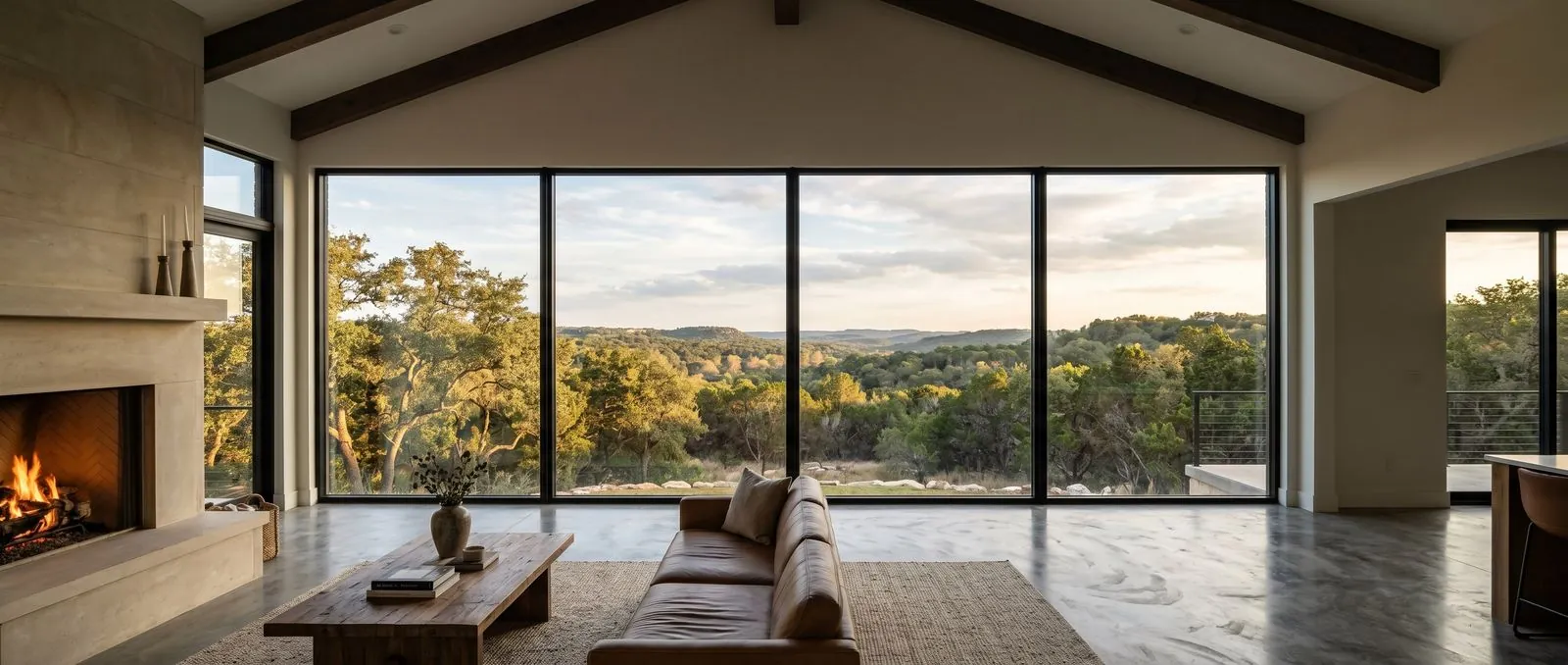 Framed aluminum window wall